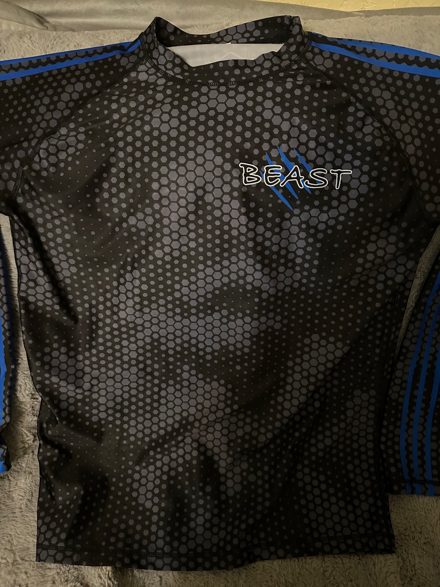 GK Glove Company Training Jersey Blue Long Sleeve