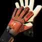 Victoire Black, Orange, White Neoprene Goalkeeper Gloves