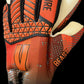 Victoire Black, Orange, White Neoprene Goalkeeper Gloves