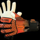 Victoire Black, Orange, White Neoprene Goalkeeper Gloves