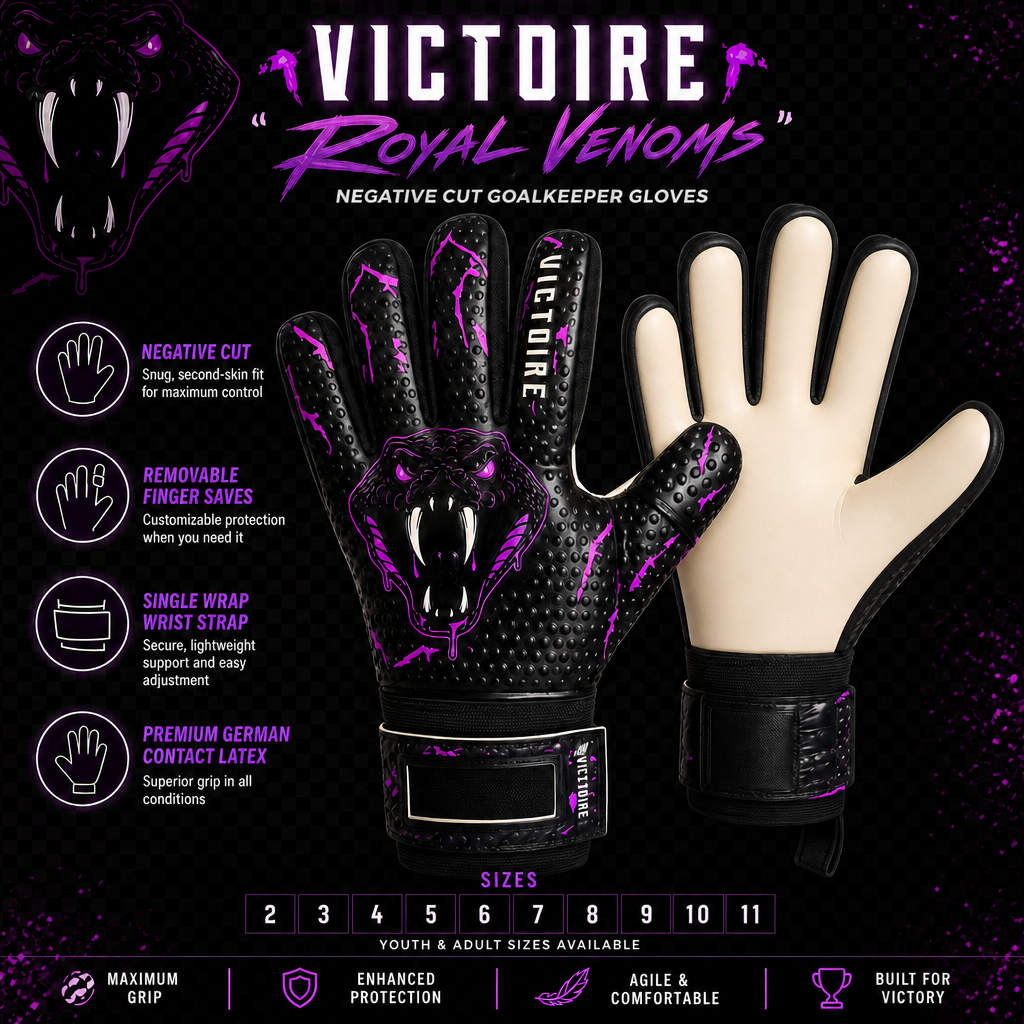 Victoire Royal Venom Goalkeeper Gloves