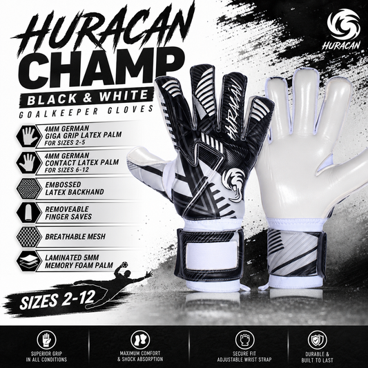 HURACAN Champ Black, White