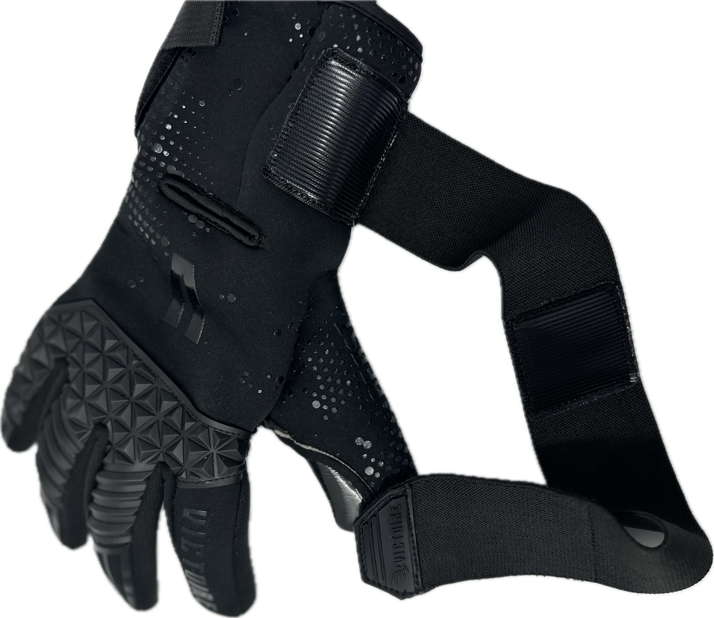 Victoire “Beast” Blackout Neoprene Goalkeeper Gloves