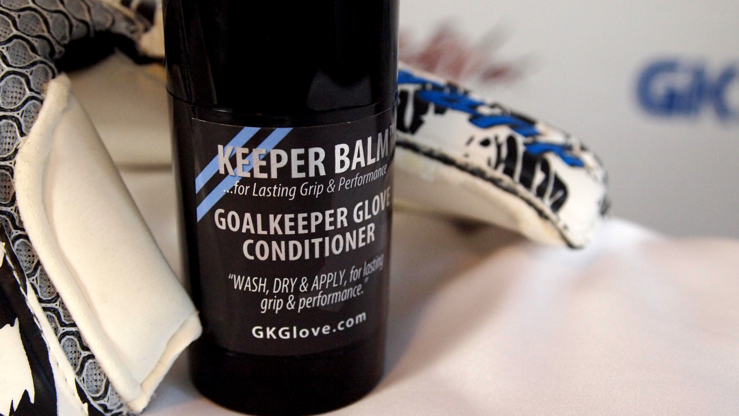 KEEPER BALM, Tested on all major brands of goalkeeper gloves