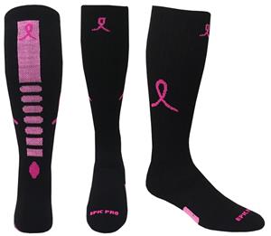 HURACÁN /Victoire/Dragon- Cancer Socks Black-Pink