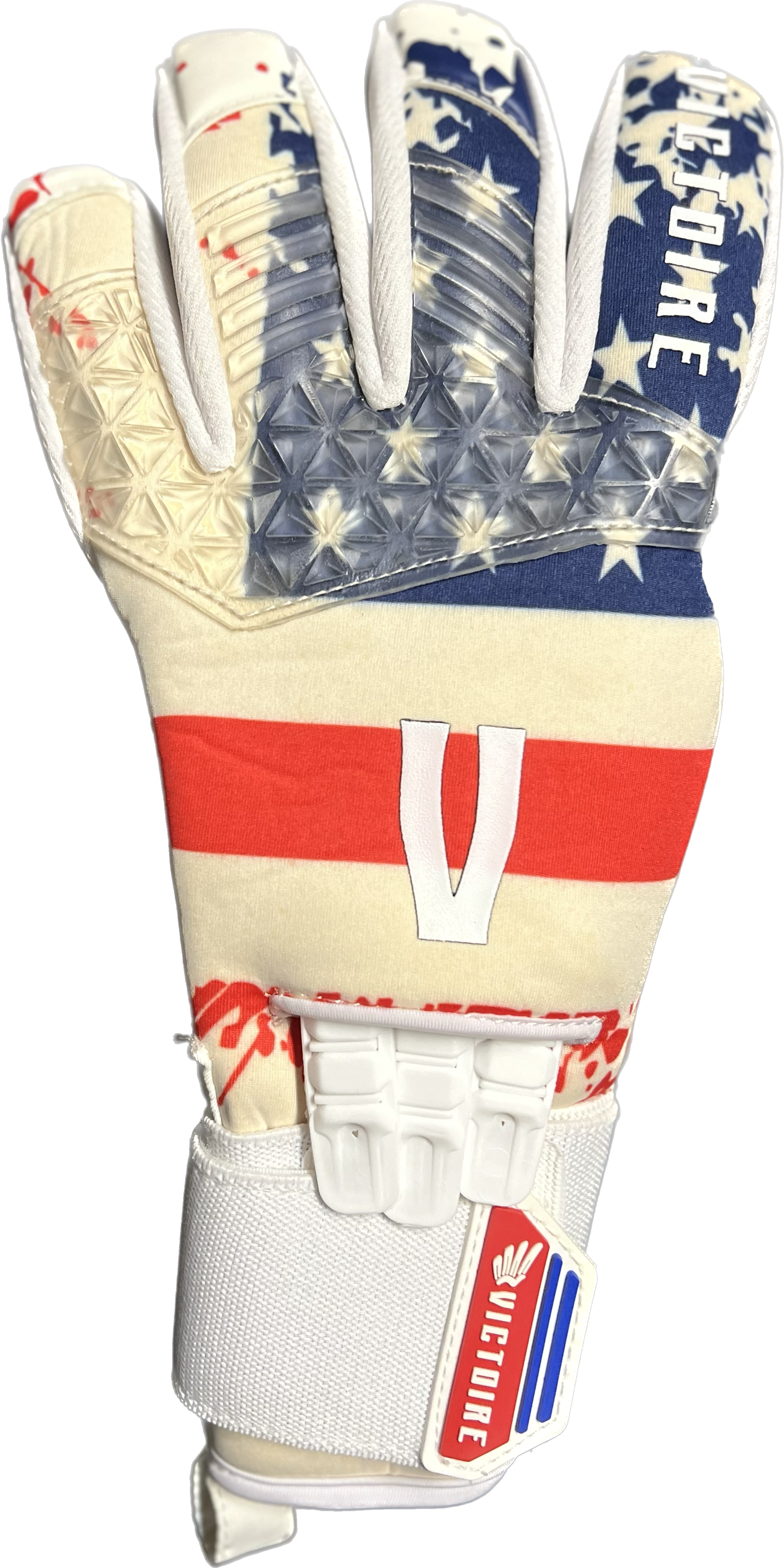 PUMA Gants de Gardien Ultra Protect 1 RC Faster Football - Rouge/Blanc/Bleu PUMA Gants de Gardien Ultra Protect 1 RC Faster Football - Rouge/Blanc/Bleu