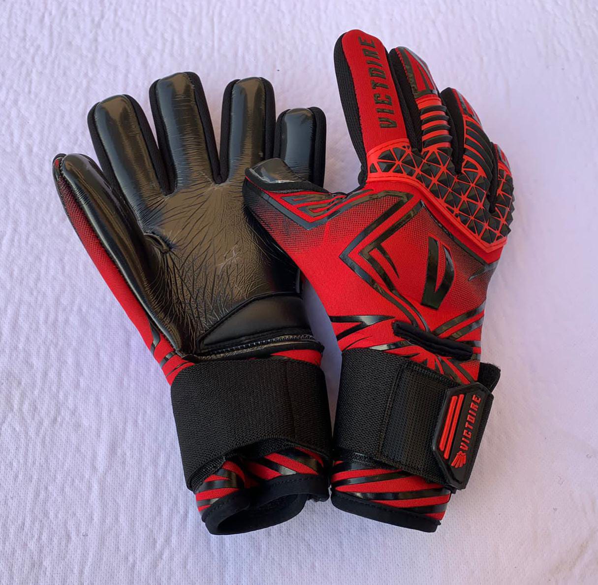 Red and black nike goalkeeper gloves online